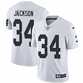 Nike Oakland Raiders #34 Bo Jackson White NFL Vapor Untouchable Limited Jersey,baseball caps,new era cap wholesale,wholesale hats